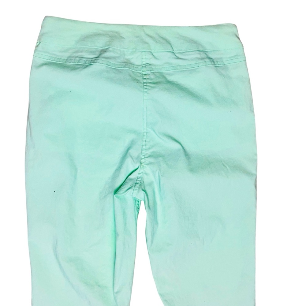 Lulu-B Ankle Pants Green Pull On Stretchy Sz 8 NWOT - Picture 5 of 11